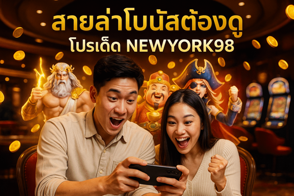 สายล่าโบนัสต้องดู โปรเด็ด NEWYORK98
