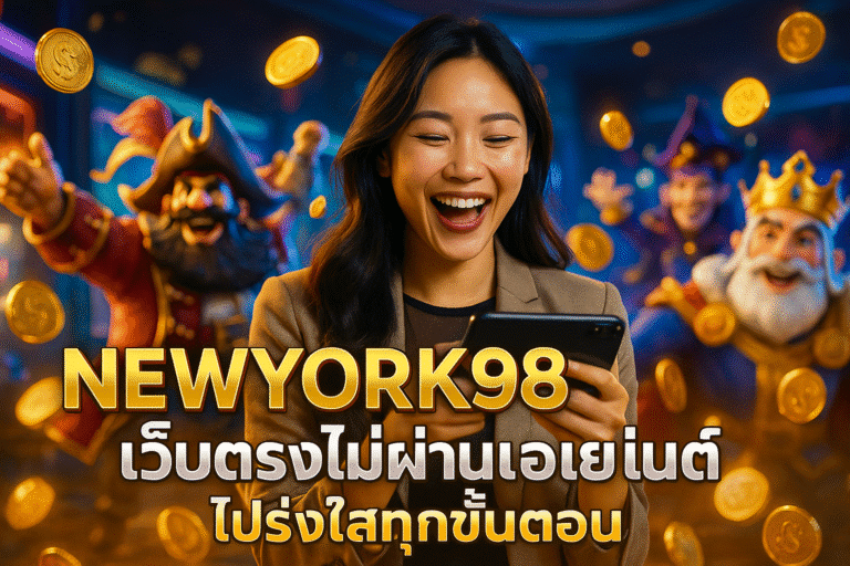 NEWYORK98 เว็บตรงไม่ผ่านเอเย่นต์ โปร่งใสทุกขั้นตอน