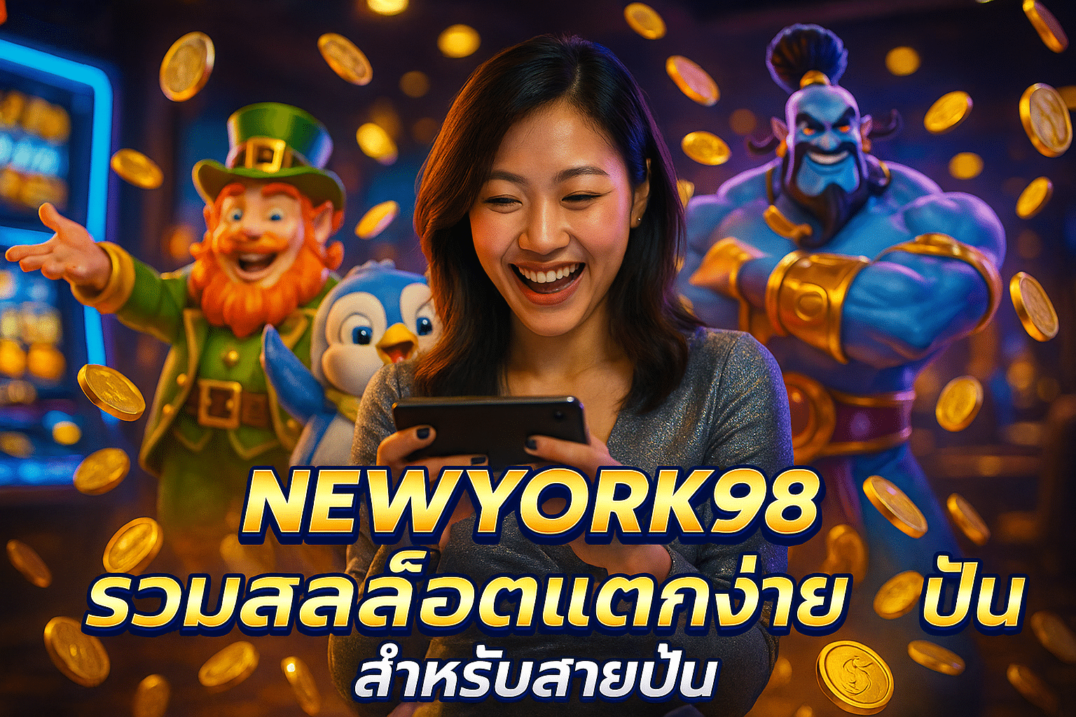 NEWYORK98 รวมสล็อตแตกง่าย สำหรับสายปั่น